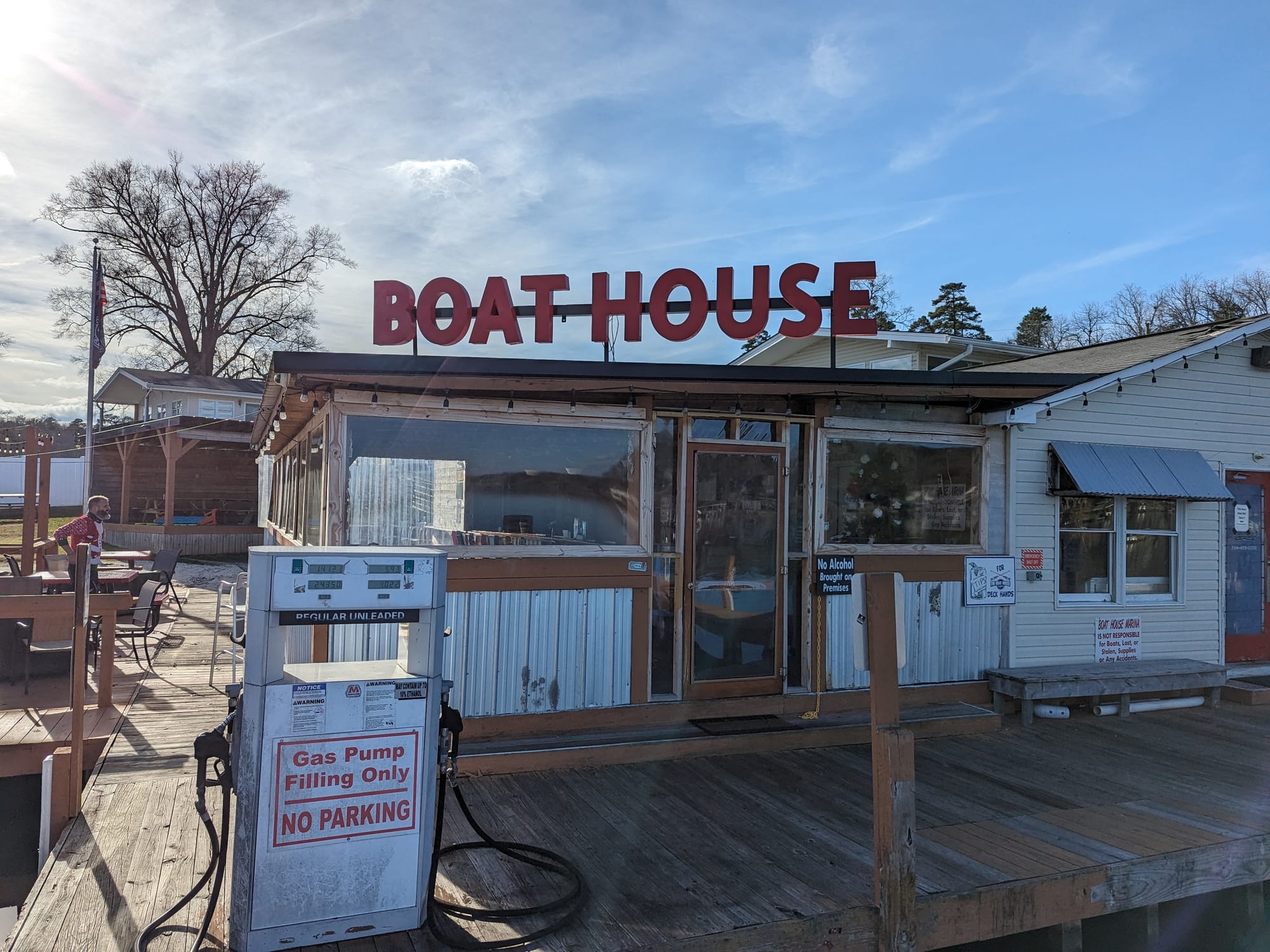 The Boat House on Lake Tillery